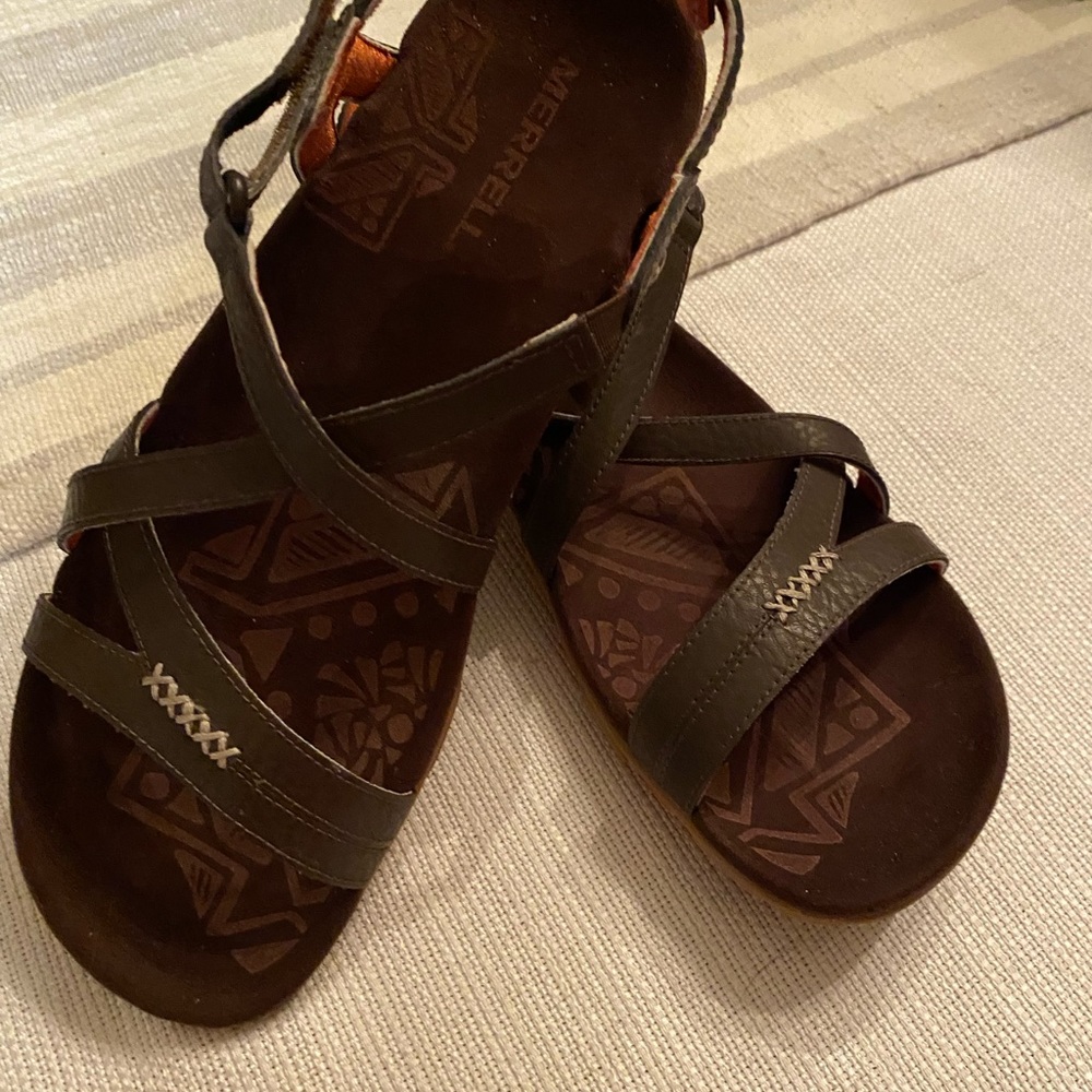 Merrill Leather Sandals